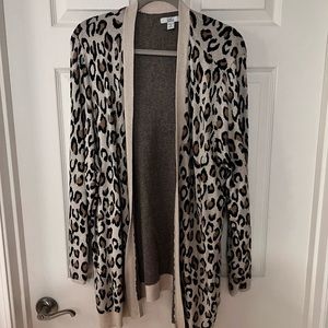 Croft & Barrow Leopard Cardigan